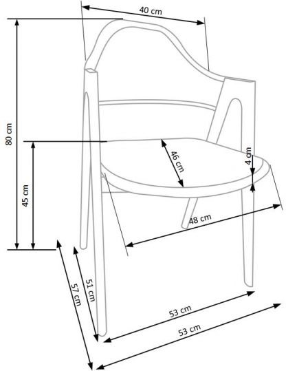 3e122f96c4318a18d4ad373fc790fd0c 416x539 - Стул обеденный Тамуэрт серый