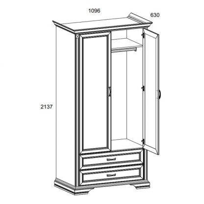 c61ebdc2d3edacf339fca4ab9c221fdd 416x416 - Шкаф распашной Монако-2 Винтаж Сноу