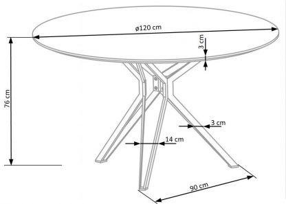 c6b4c63f0e69a4af5de2554ac475bffe 416x297 - Стол обеденный Рикки-120