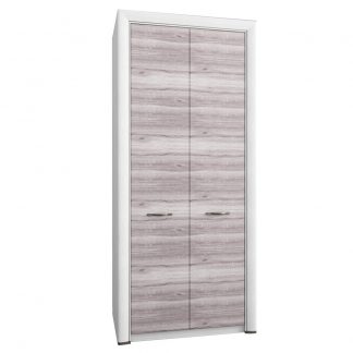 Шкаф Anrex Olivia 2DG (вудлайн кремовый / дуб анкона)