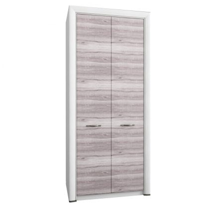 Шкаф Anrex Olivia 2DG (вудлайн кремовый / дуб анкона)