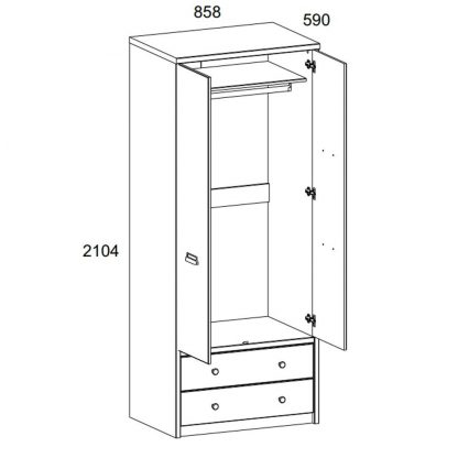 f6bb19dba34dcae685d58051fe5e9e1e 416x416 - Шкаф распашной Дизель-2 Дуб Блэк